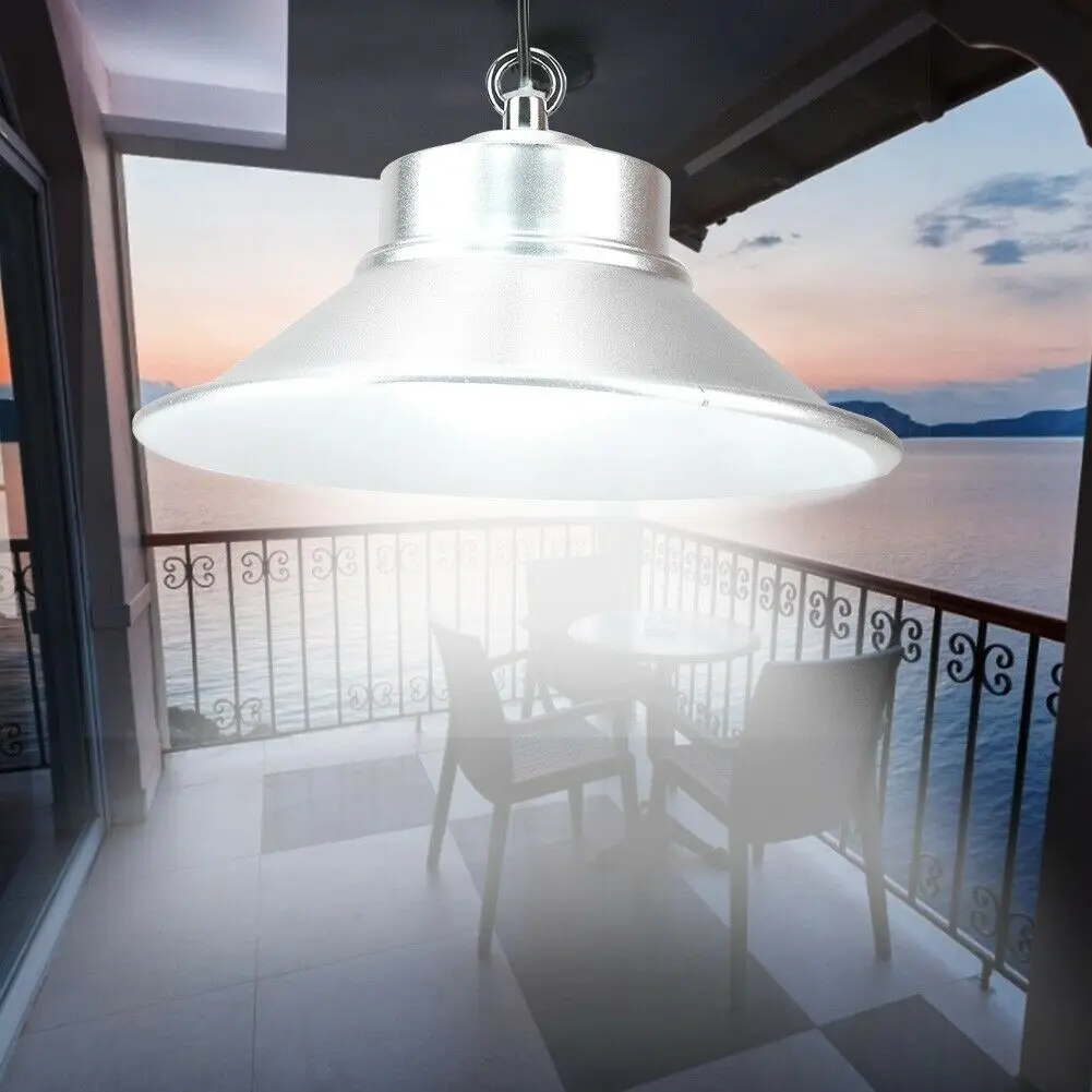 

Aluminum Led Solar Chandelier Pendant Light Hanging Lamp Outdoor Courtyard Garden Corridor Waterproof Solar Led Street Lights