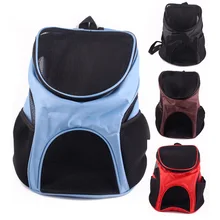 Pet Оксфорд сетка дышащий Открытый путешествия портативный рюкзак для людей, чтобы носить своих маленьких домашних животных, чтобы сохранить их безопасность домашних животных