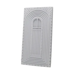 XUQIAN Hot Sale 54cm with Bead Board Organizer Tray Craft Measuring Tool For DIY Bracelet Necklace Jewelry Making L0075