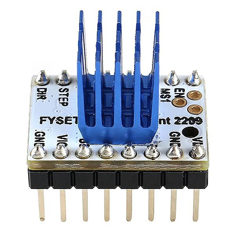 2 шт. шаговый драйвер двигателя TMC2209 V3.0 Stepsticks Mute Driver 256 Ministeps ток 2.8A пик части 3d принтера