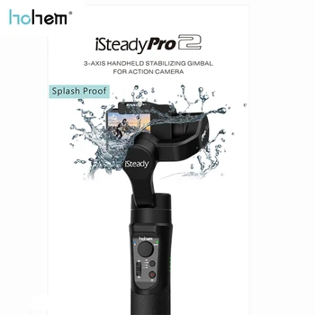 

Hohem iSteady Pro 2 Handheld Gimbal Stabilizer For Gopro Hero 8/7/6/5/4/3 For DJI Osmo Action For YiCam SJCAM Action Camera