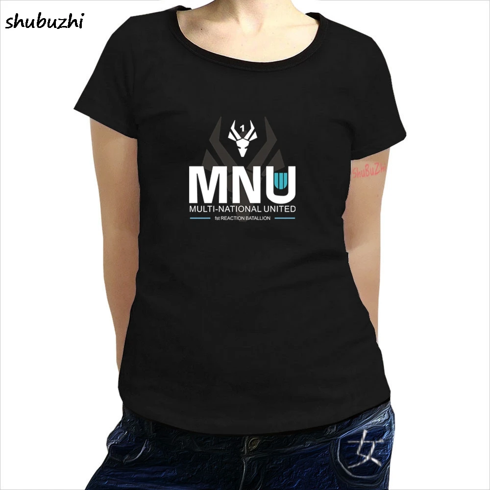 MNU 1 многонациональной Объединенная футболка основанная на 2009 фильм район 9