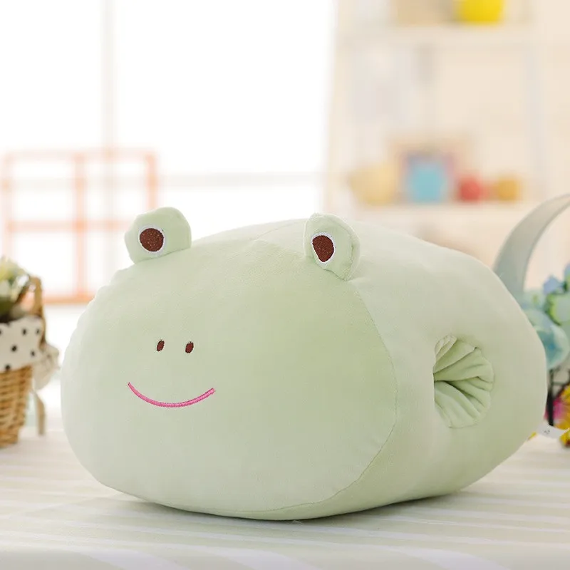 Cute Animals Hand Warmers Travel Pillow Cushion Office Airplane Driving Napping Support Headrest Health Decoration