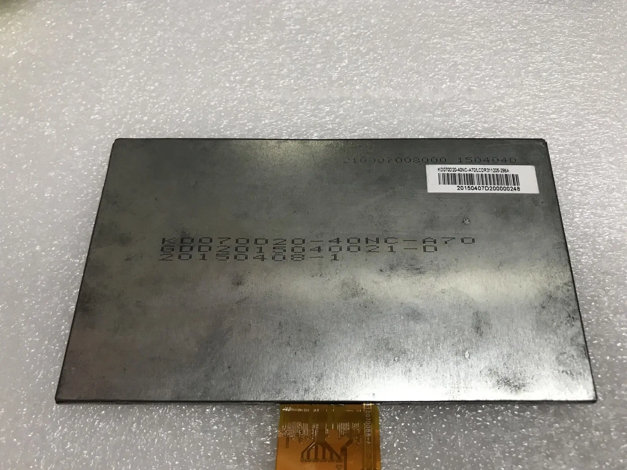 º ǻ LCD ÷ ȭ鿡   KD070D20-40NC-A70-REVA