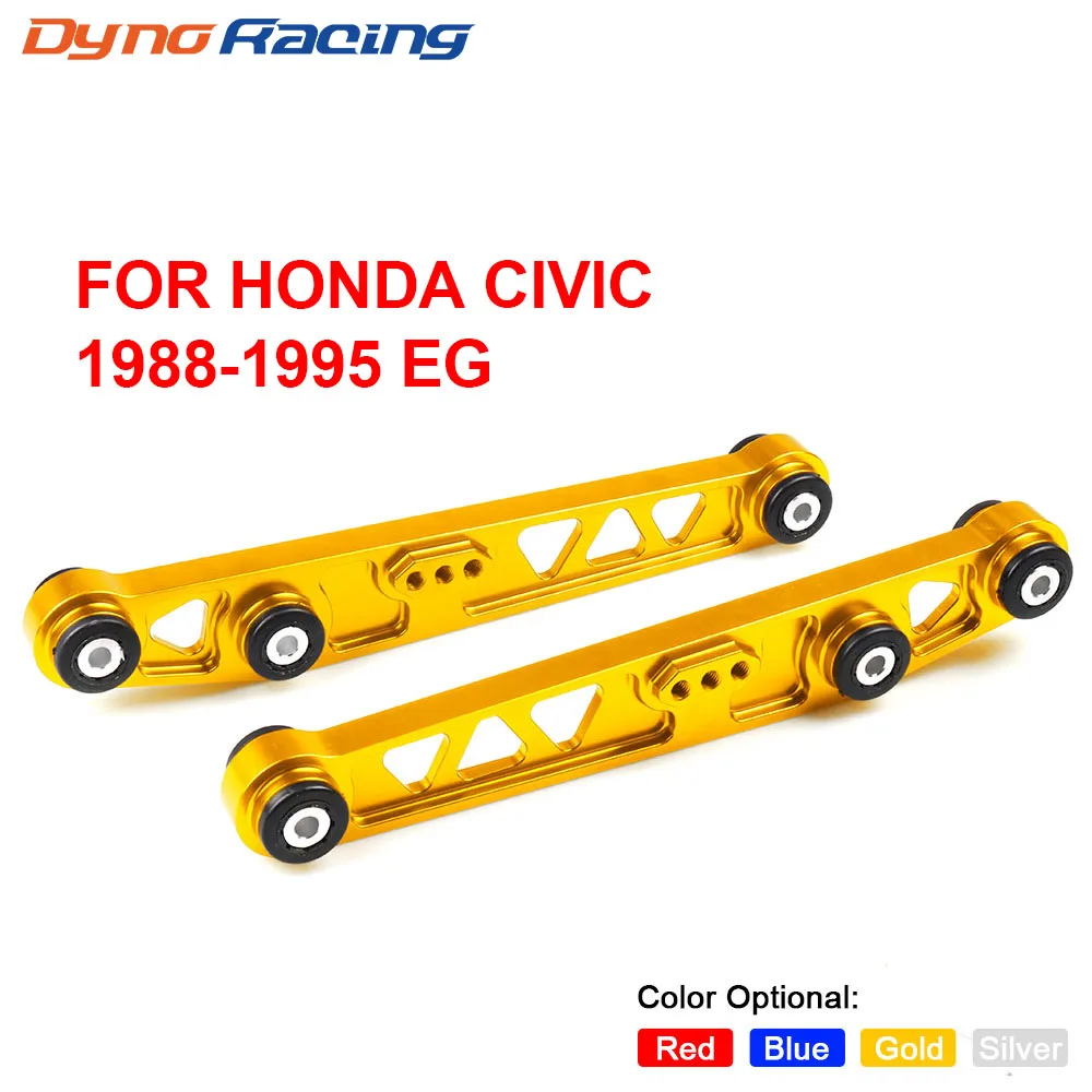 

2PCS Rear Lower Control Arm Subframe Brace Tie Bar Arms ASR Kit For Honda Civic 88-95 EG ARM JDM LCA