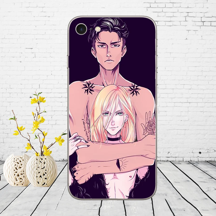 262D Yuri On Ice чехол для телефона Yuri! Мягкий силиконовый чехол plisetsky tiger чехол для iPhone 5 5S SE 6 6s 8 plus 7 7 Plus X XS SR MAX - Цвет: 6