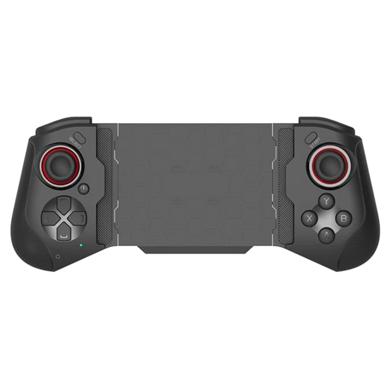 Wireless Retractable Bluetooth Gamepad for Android and Apple Mobile Phone Game Controllers Above 13.4(Black)