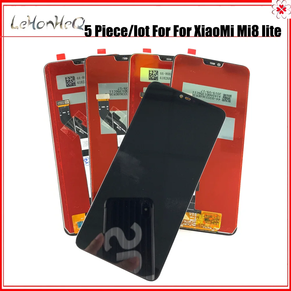 Оригинальный ЖК-дисплей AAA 5 шт./лот для XiaoMi Mi8 lite mi8 Youth сенсорный экран mi8x mi 8x