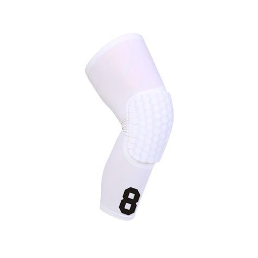 1 шт., ячеистые наколенники, эластичные спортивные защитные наколенники для поддержки коленной чашечки, высокое качество - Цвет: W-8