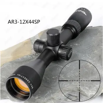 

BSA Essential AR 3-12X44 SP Hunting Optics Riflescopes Side Parallax Mil Dot Reticle Air Gun Rifle Scope with Metal Lens Cover