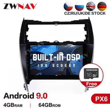 

DSP PX6 4G+64G Android 9.0 Car multimedia Player For Toyota Camry 2012-2017 car GPS navigation WIFI Auto stereo radio head unit