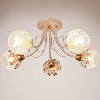 

Chandelier Bloom 5 х60Вт E14 White 5235727