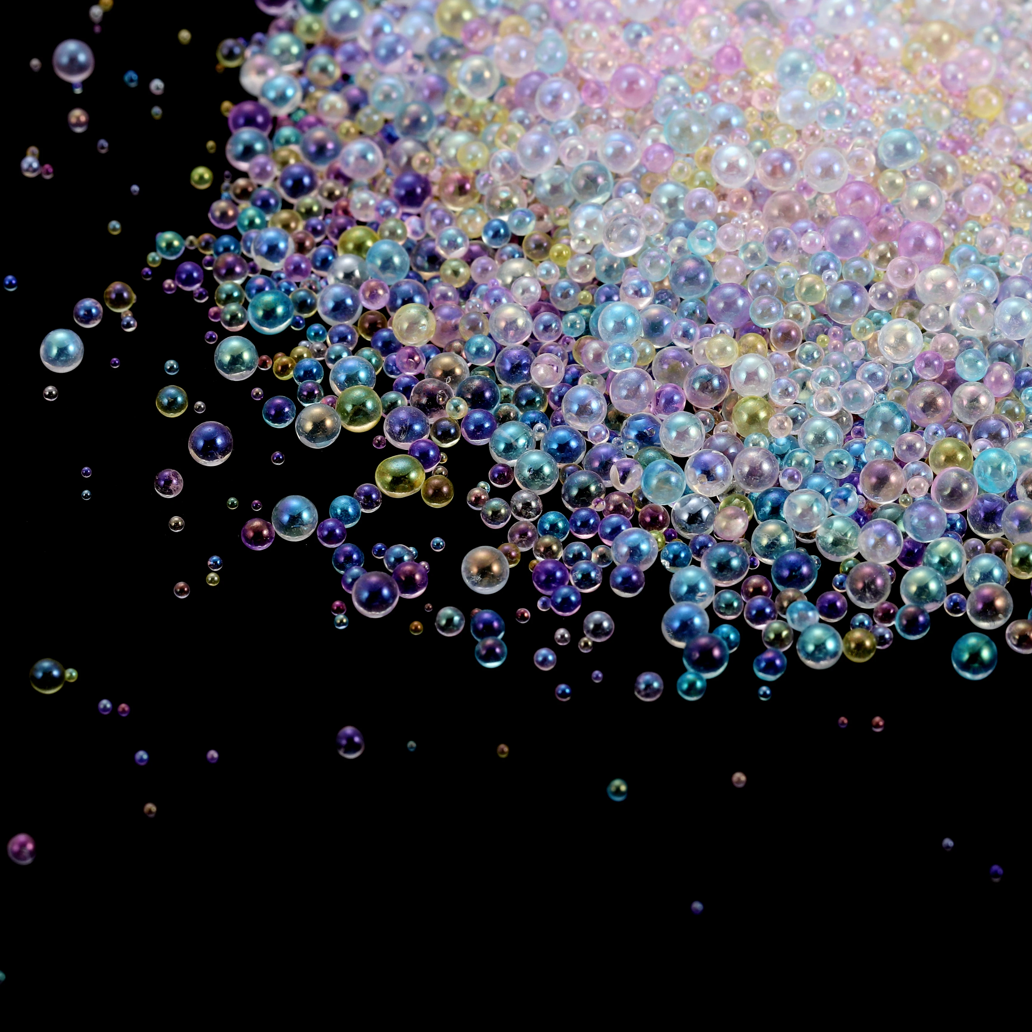Miniature Crystal Bubble Beads