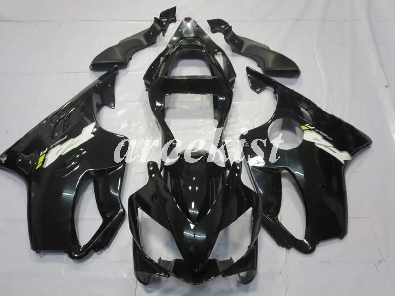 Литье под давлением ABS Обтекатели комплект подходит для Honda CBR600 FS F4i 2001 2002 2003 2004 01 02 03 04 Комплект кузова желтый черный