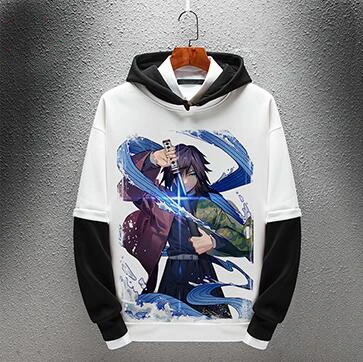 31 Осенне-зимнее пальто с капюшоном и принтом демона: Kimetsu no Yaiba Kamado Tanjirou Kamado Nezuko Kanroji Mitsuri Rengoku Kyoujurou - Цвет: 31