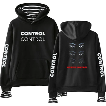 

2019 Camila Cabello Hoodies Kpop Cotton Turtlenecks oversized Hoodie Sweatshirt Women Camila Cabello Hoodies moletom for women