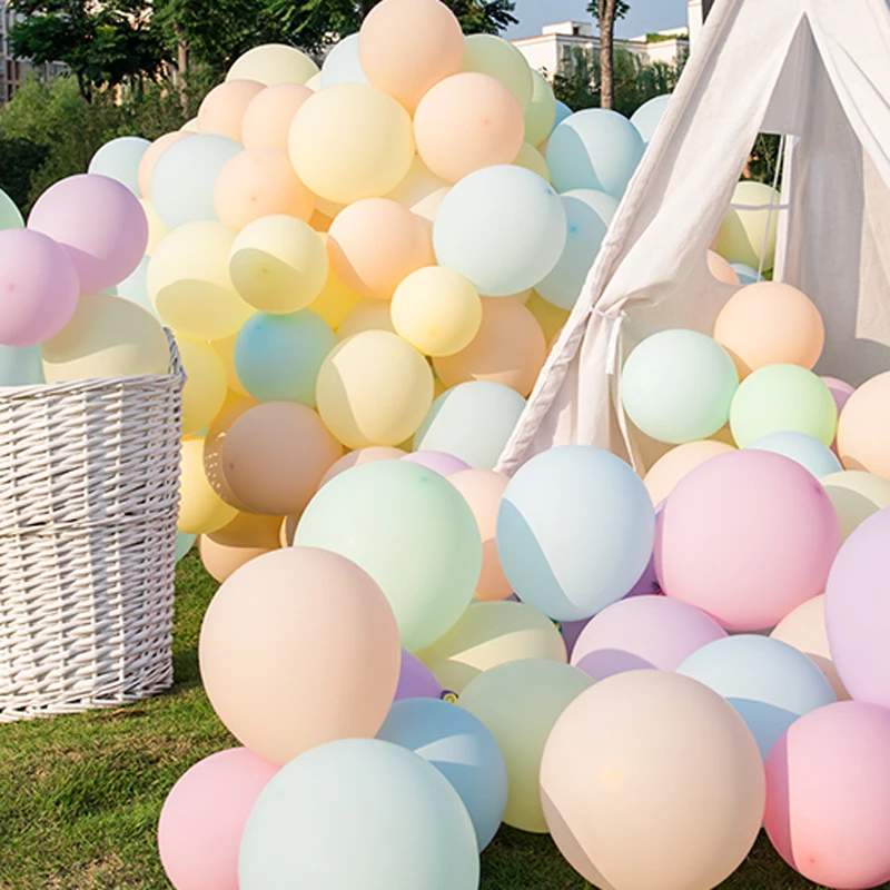 

30pcs Macaron Color Latex Balloons Birthday Party Pastel Candy Balloons Wedding Birthday Party Decoration Baby Shower Decor