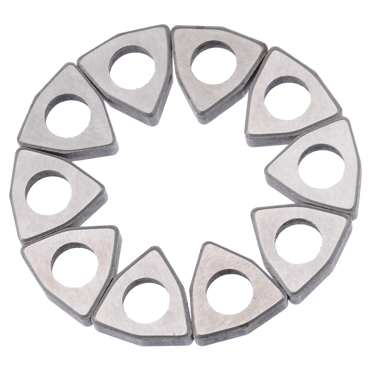 10pcs MW0804 Carbide Insert Shim Seats Tightening Screw Knife Pad for CNC Lathe Turning Tool Holder Boring Bar