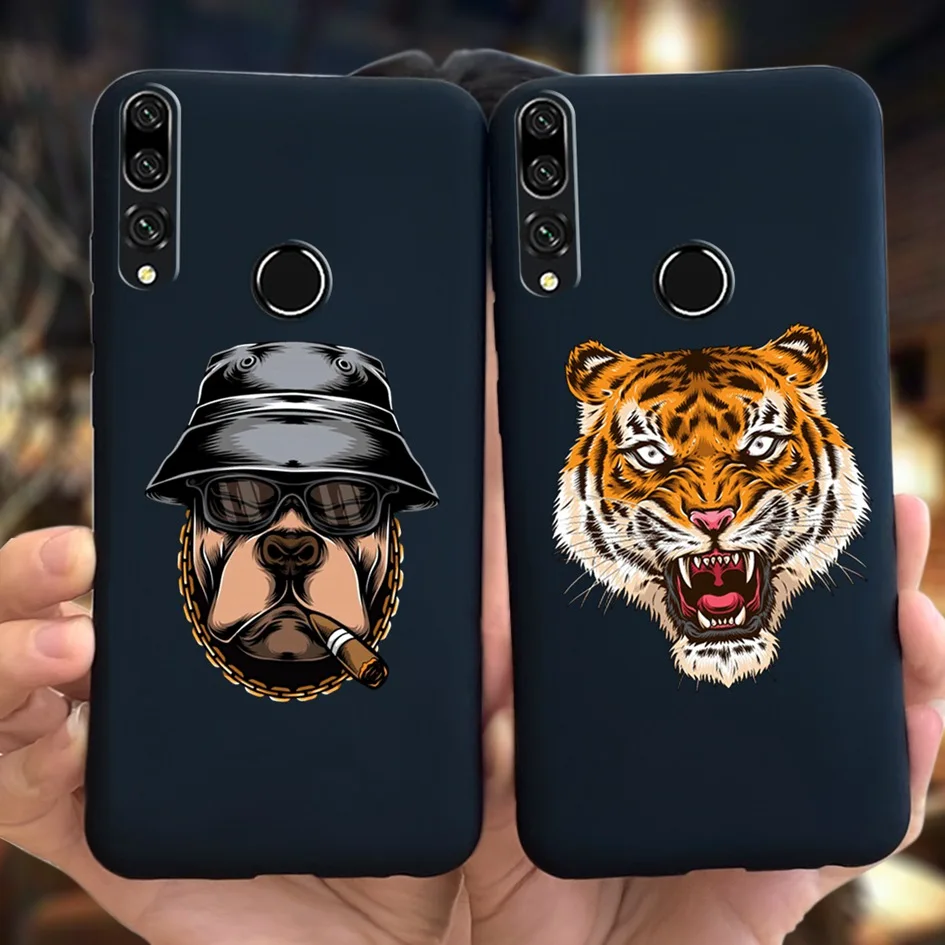 Чехол из ТПУ для Huawei Y9 Prime 2019 силиконовый черный матовый мягкий тонкий чехол Y9S Y9A Y