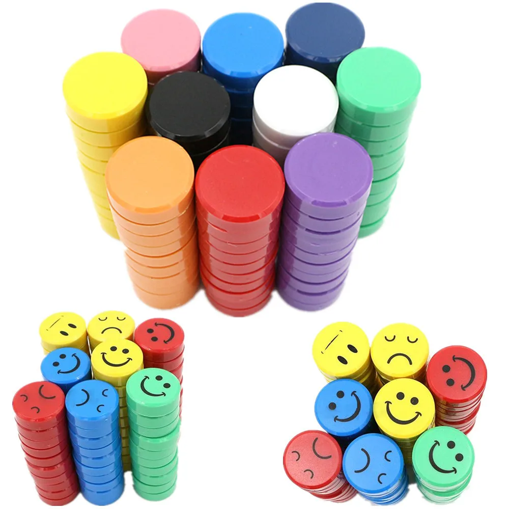 20 штук магнитные кнопки 10 цветов Варианты белая доска булавок для ...