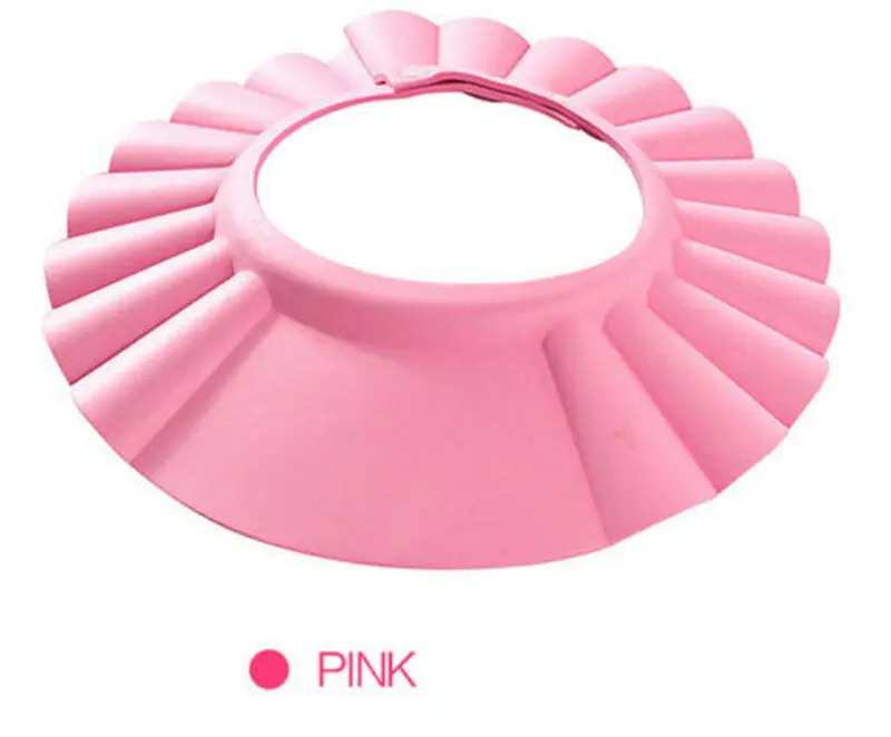 Adjustable Baby Kids Shampoo Bath Bathing Shower Cap Hat Wash Hair Shield Cute Hot Solid Color Baby Accessories Shampoo Cap hair wash hat,shampoo shower cap,hair wash shield