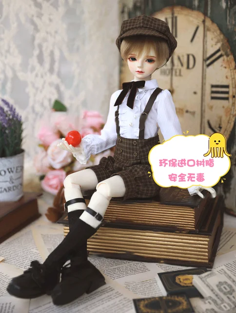 BJD doll SD full set of 1/4 points male and female optional Kid Delf DIEZ joint movable doll birthday gift 3