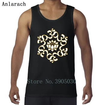 

Om Lotus Buddhism Yogas Meditation Spiritual Vest Slim Fit Male 2018 Classical Tank Top For Men Streetwear Printed Pictures
