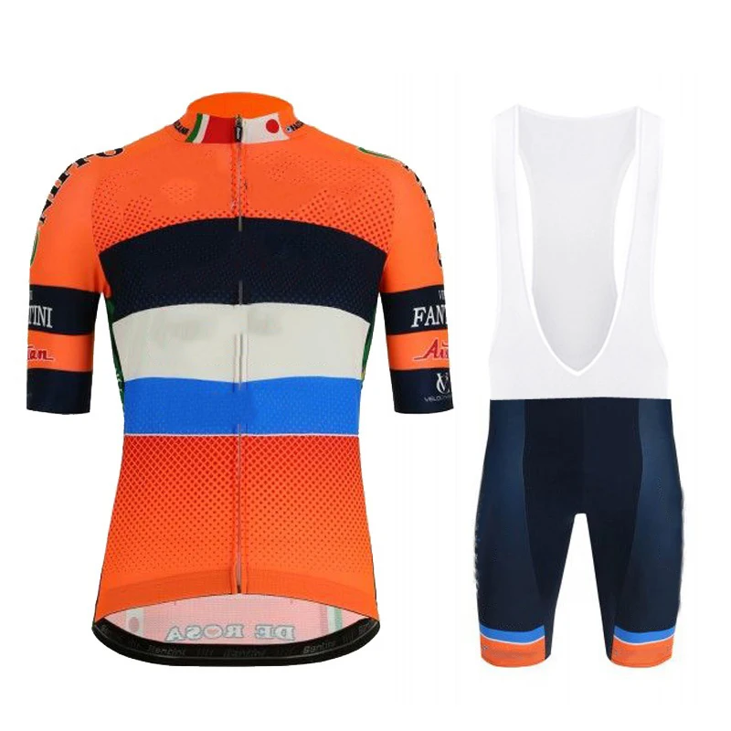 

CyclingEasy 41461 2019 Vini Fantini Faizane Cycling Jersey Maillot Ciclismo Short Sleeve and Cycling bib Shorts Cycling Kits