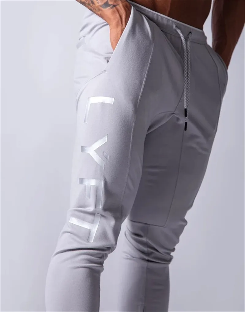 Running Pants Sport Pants Men Joggers Sweatpants Gym Fitness Bodybuilding Jogging Pants Zipper Trousers