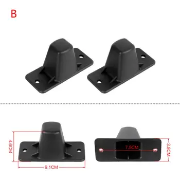 

1Pair Replacement Plastic Stud Luggage Feet Pads for Luggage Bags Suitcase Stand Feet M5TE