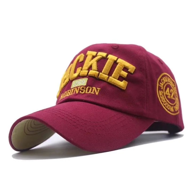 Бейсбольная кепка Borduren snapback hoed voor Весна mannen vrouwen Katoen повседневные сетчатые кепки Хип-Хоп Кепка унисекс pet groothandel - Цвет: Красный