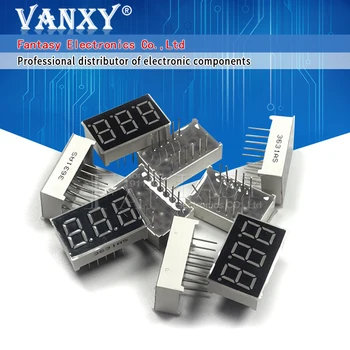 

5pcs Digital tube segment common Cathode Red 3 Bit digital Tube 0.36 inch 11 needles Red LED Display 3631AS