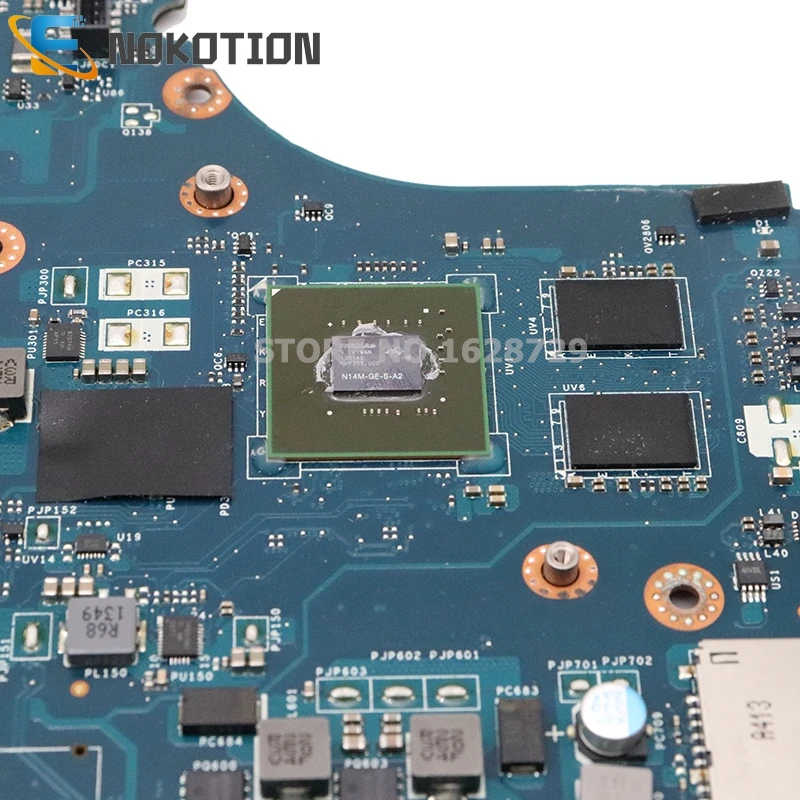 NOKOTION материнская плата для ноутбука Dell Latitude E5540 Материнская плата ноутбука I7-4600U Процессор GT720M gpu CN-0HW2VK HW2VK 0HW2VK VAW50 LA-A101P