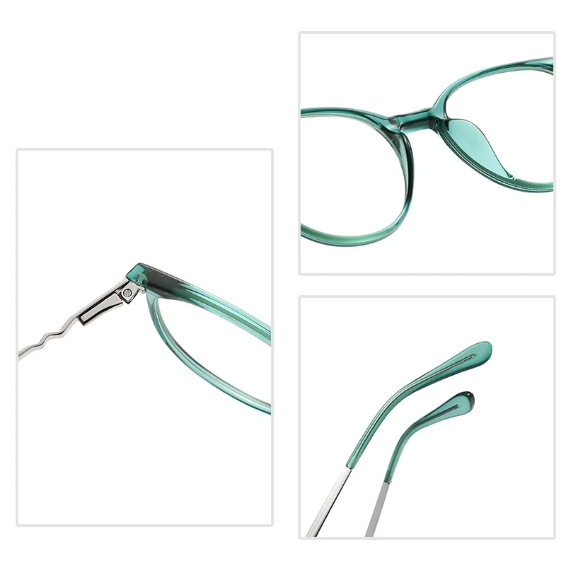 Women's Full Rim Blue Light Blocking Eyeglasses with UV400 Protection
