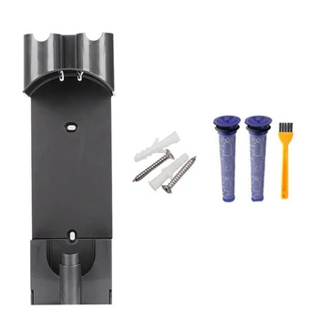 

4Pcs Charging Stand Filters Brush For Dyson V7 V8 Vacuum Cleaner Accessory Parts