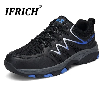 

Mesh Hiking Shoes Mens Spring Mountain Trekking Boots Lightweight Climbing Man Sneakers Travel Shoes Quick Dry Water Sport Shoes