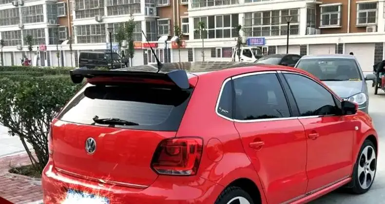 Спойлер для Volkswagen POLO 2011 2016 WX спойлер высокого качества из АБС пластика заднее