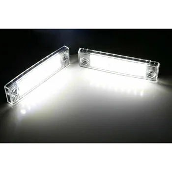 

Super bright License Plate Light Lamp Set Parts Accessories Car White LED Bulbs