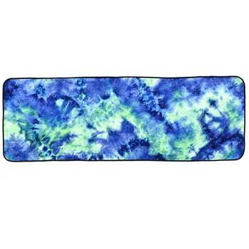 

ABZB-183X63Cm Non Slip Yoga Towel Soft Travel Sport Fitness Exercise Yoga Pilates Mat Tie-Dye Printed Blanket