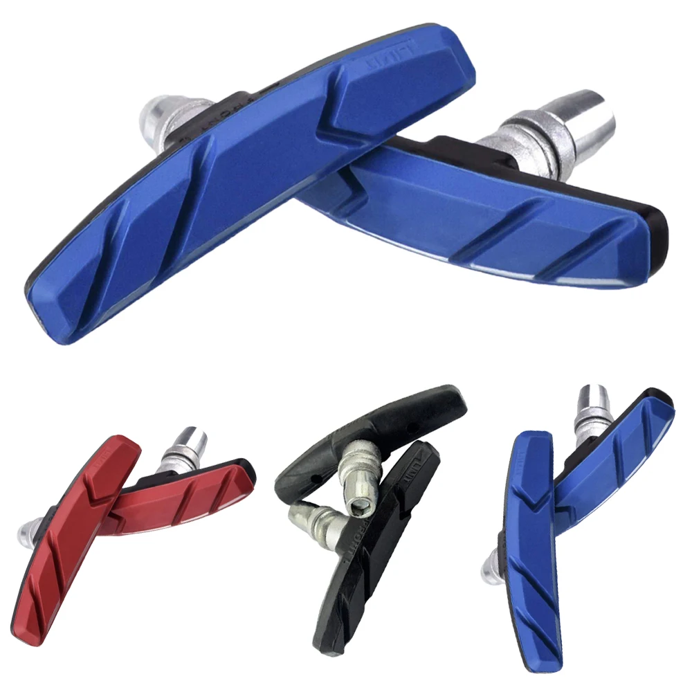 

1pair Mountain Bike V-Brake Pads Blocks Cycling Road Bicycle MTB Silent Durable V Brake Rubber Shoes Bicycle Parts
