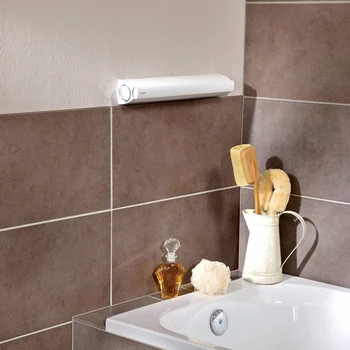 

4 Line Clothesline Modern Practical Drying Hanger Auto Retractable Balcony Space Saving Home Airer Wall Mount Laundry Outdoor