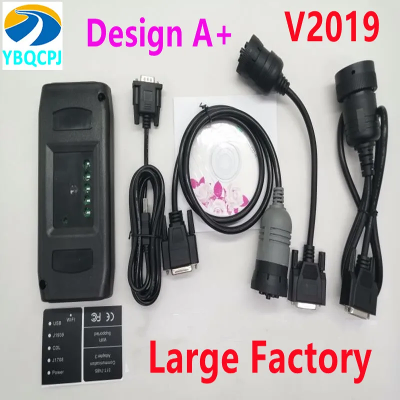 ET3 и 14PIN &amp 9PIN кабель 2019A ET 3 для адаптер III ET-3 CAT3 грузовик диагностический