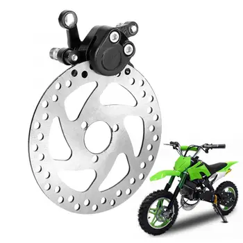 

motorcycle Brakes Aluminum Alloy Mini Scooter Rear Disc Brake Set Brake Disc+Brake Caliper for Rotors SUVs motorcycle