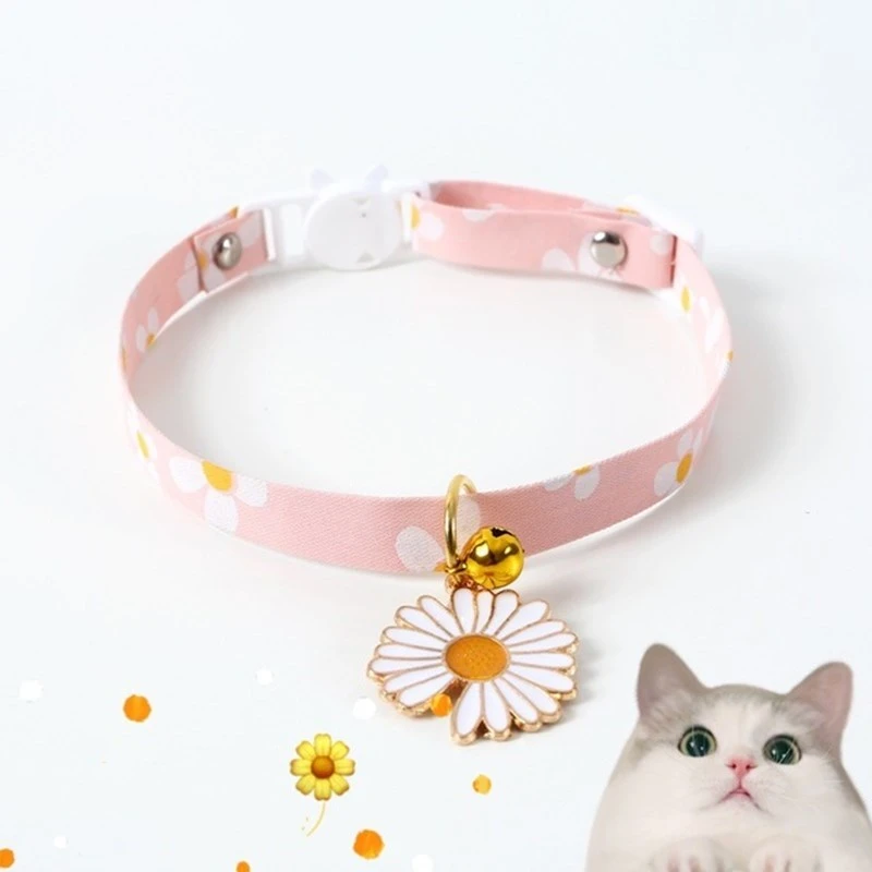 Daisy cat collar Clearance