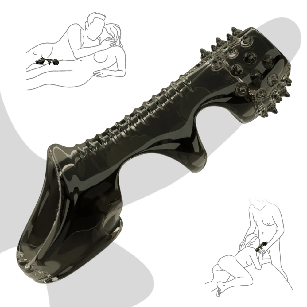 Penis Rings Delayed Ejaculation Male Enlargement Cock Cover Ring Sleeve Dick Chastity Device Erotic Adult Sex Toys for Man | Красота и