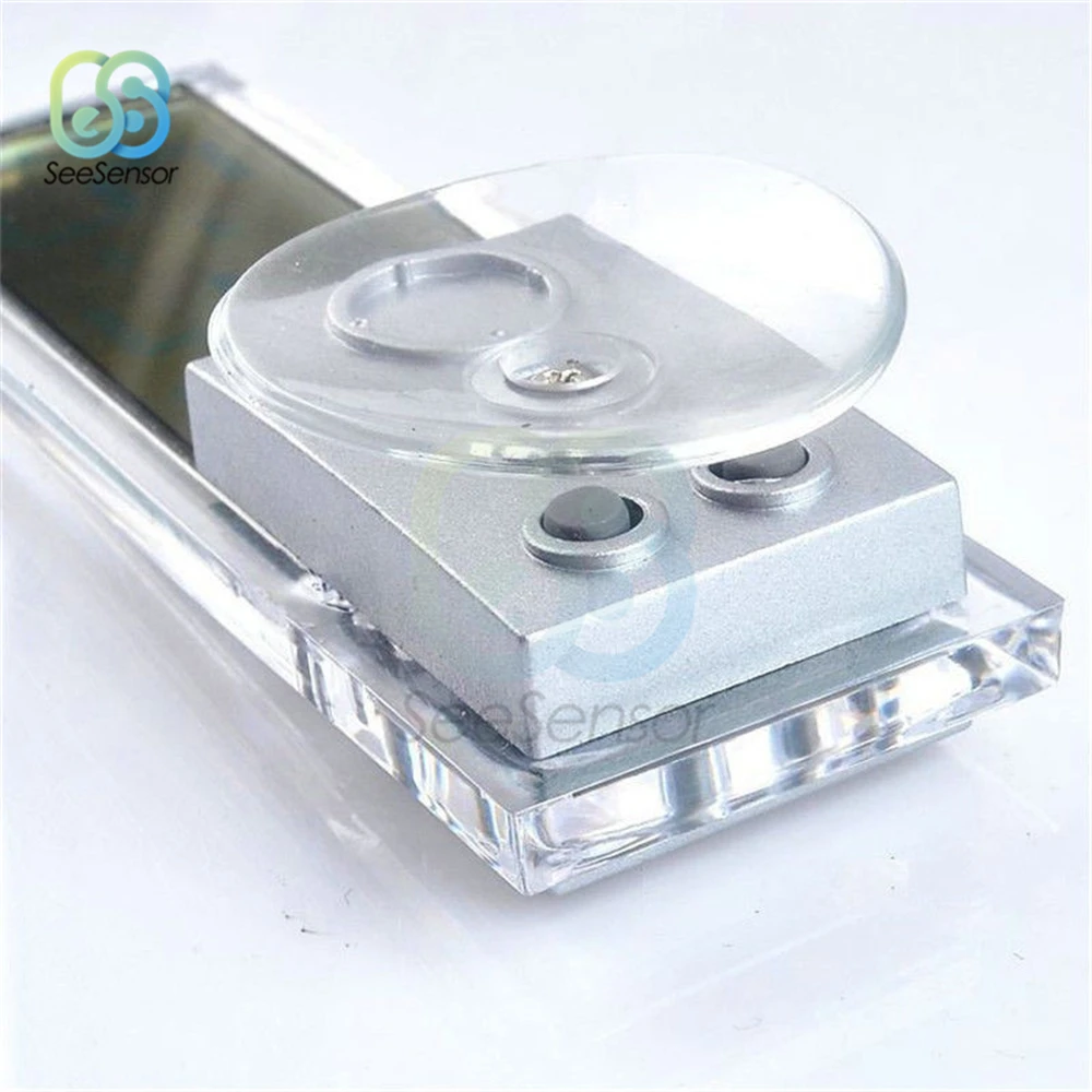 Car Electronic Clock Home Decor Liquid Crystal Display Desk Table Clocks LCD Car Timer Digital Clock with Suction Cup