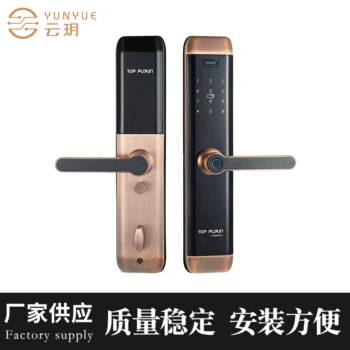 

Factory Supplier Open Smart Home Fingerprint Lock Residential Hotel Anti-Theft Door Lock Copper Lock Mute