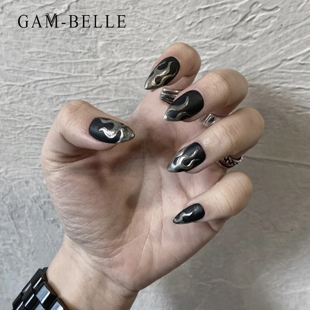 Black Witchy Nails – Fife Fantasi Nails