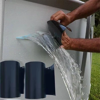 

1.52M*10CM Super Strong Fiber Waterproof Tape Stop Leaks Seal Repair Tape Performance Self Fix Tape Fiberfix Adhesive Duct Tape