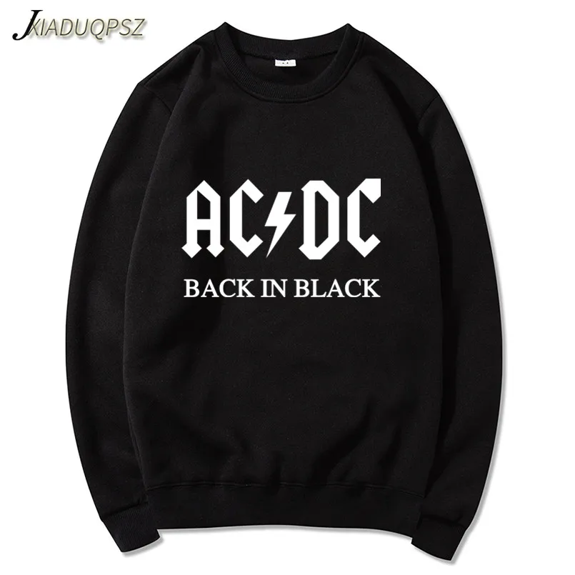 Мужская s музыка буквы AC/DC Группа рок мужская толстовка с принтом осень acdc Графический o-образный вырез толстовки wo мужчины Suprem свободная толстовка с капюшоном
